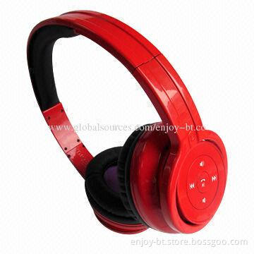 Foldable Super Bass Computer Bluetooth Stereo Headset with Microphone